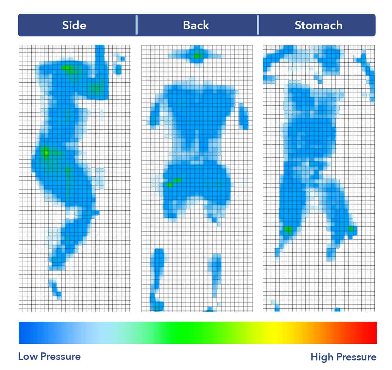 Amerisleep Mattress Pressure Map