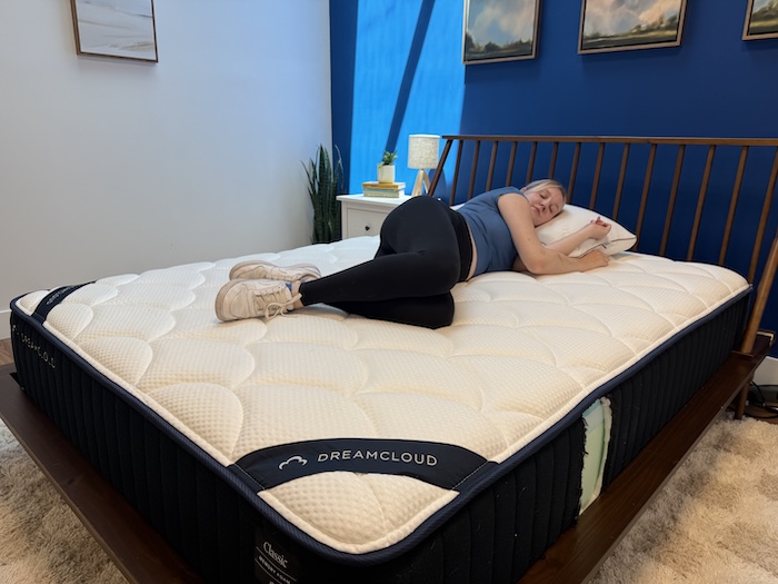 DreamCloud Memory Foam Side Sleeping
