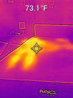 Body Temperature Of The Puffy Cloud Mattress