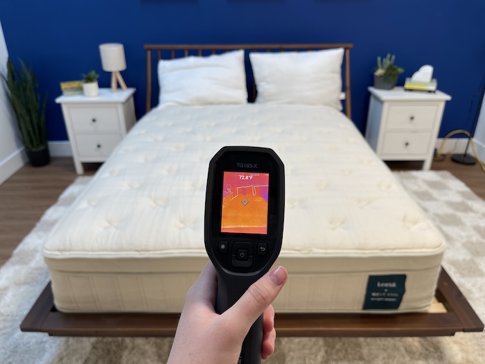 Leesa Natural Thermal Gun Before