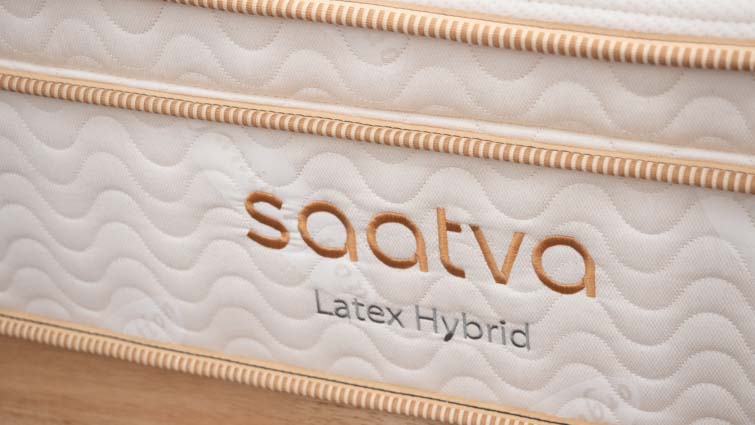 Saatva Latex Hybrid Logo